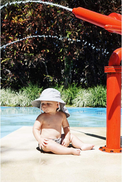 Sunhat Infant Toddler & Kids Summer Water Flap Baby Swim Hat UPF 50 Boy & Girl Beach