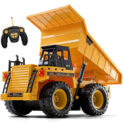 Dollar Deal |  Remote Control Construction Dump Truck Toy Rc Dump Truck