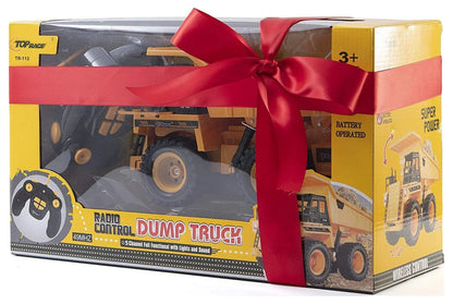 Dollar Deal |  Remote Control Construction Dump Truck Toy Rc Dump Truck