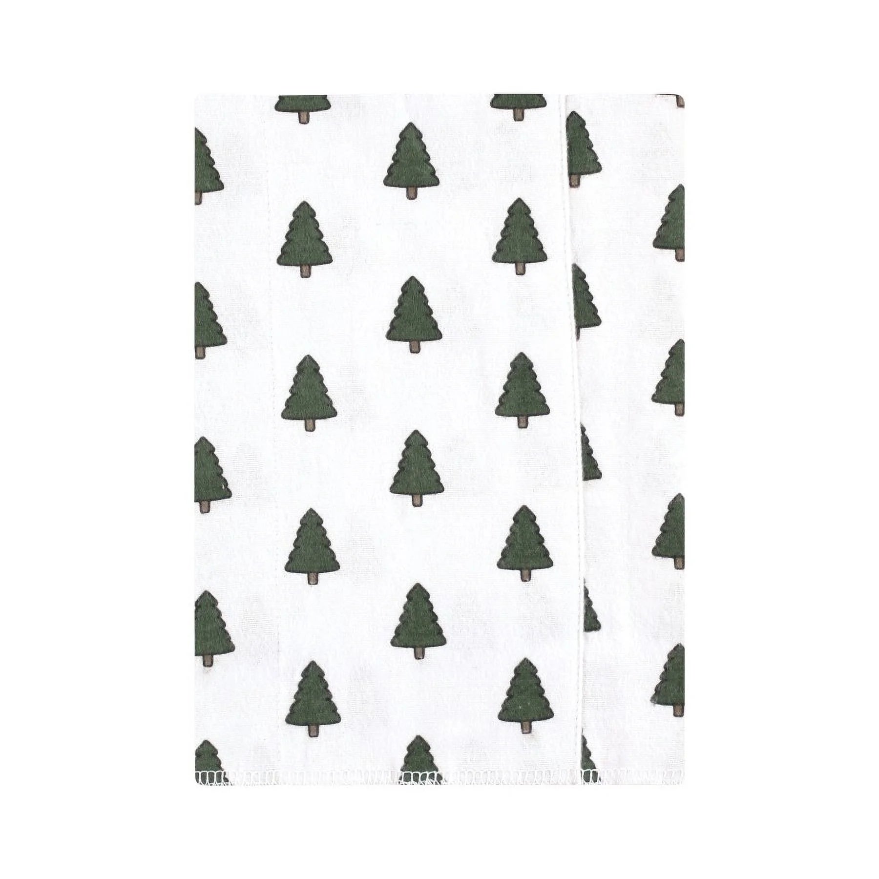 Infant Boy Cotton Flannel Burp Cloths, Wild Forest 4-Pack, One Size