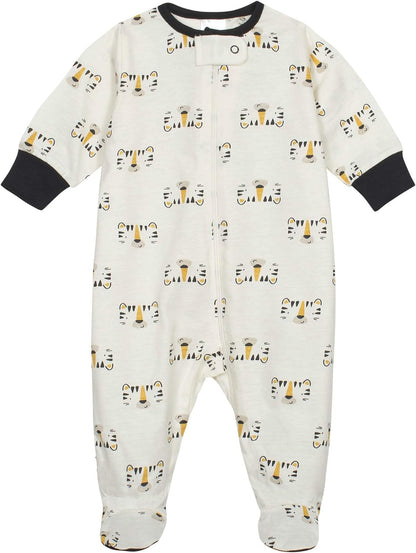 Baby-Boys 4-Pack Sleep 'N Play Footies